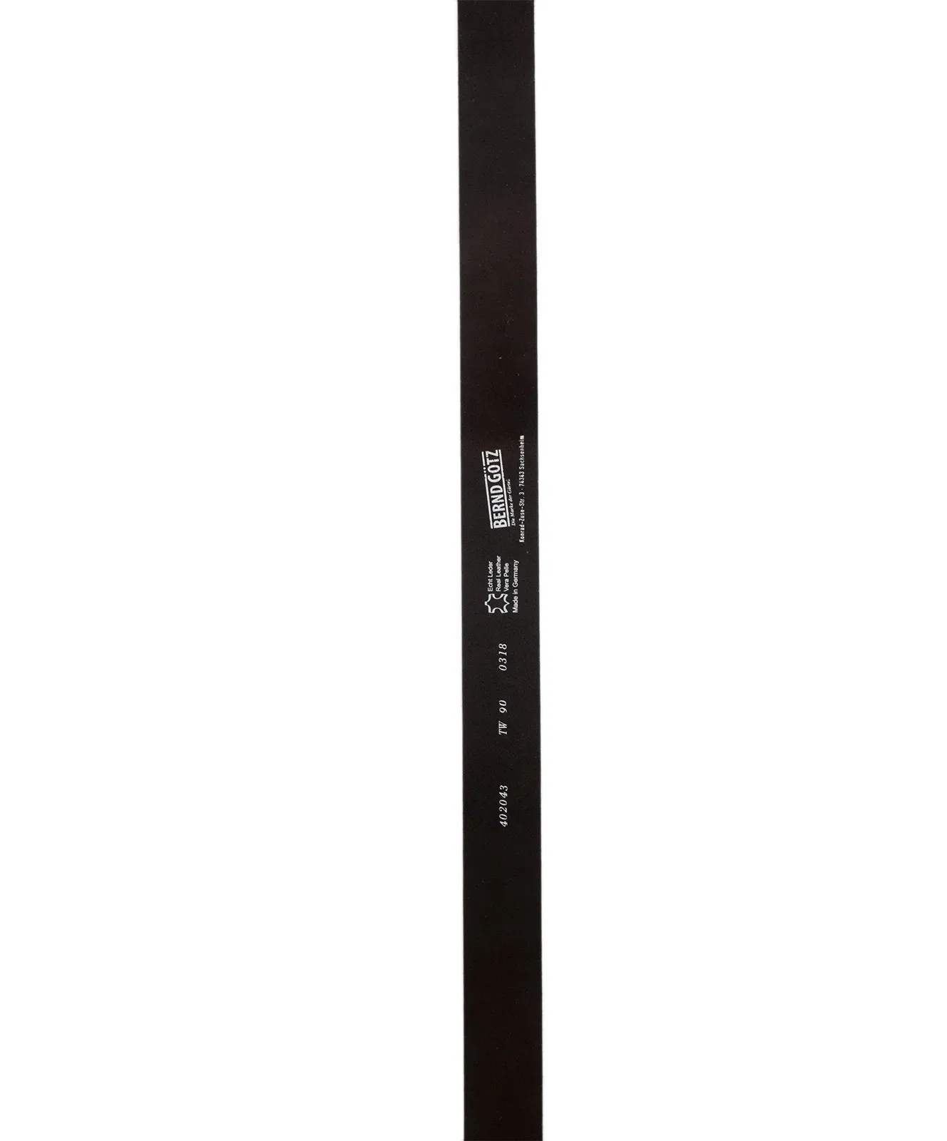 Herren Gürtel 4cm Pull-Up Ledergürtel von Bernd Götz in Cognac