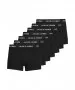 Herren Unterwäsche Chuey Trunks 7-Pack von Jack & Jones in Black Black