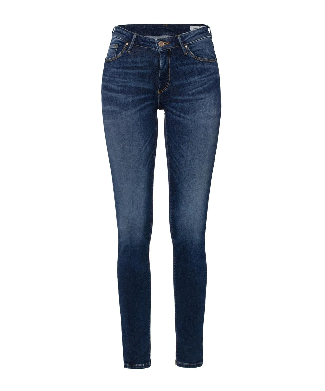 Damen Jeans Alan von Cross in Dark Mid Blue