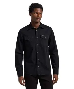 LEE Jeanshemd im Western Style in Schwarz