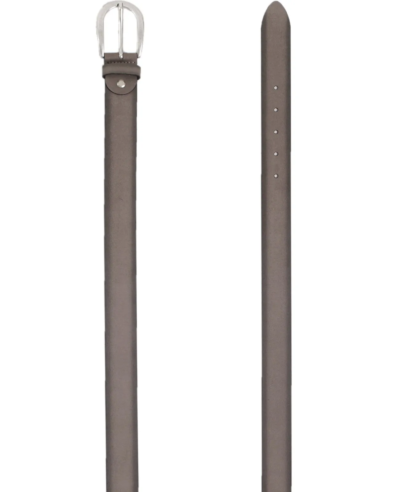 Damen Gürtel 3,5cm Velours Ledergürtel  von Bernd Götz in Dunkeltaupe