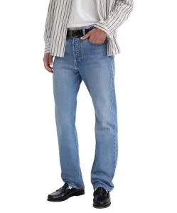Levi’s 501 Original Jeans in blauer Stone-Waschung