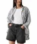 Damen Jeans High Baggy Shorts von Levis in Where S My Phone