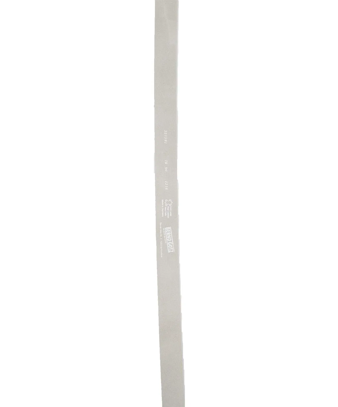 Damen Gürtel 3,5cm Softleder Gürtel von Bernd Götz in Weiß