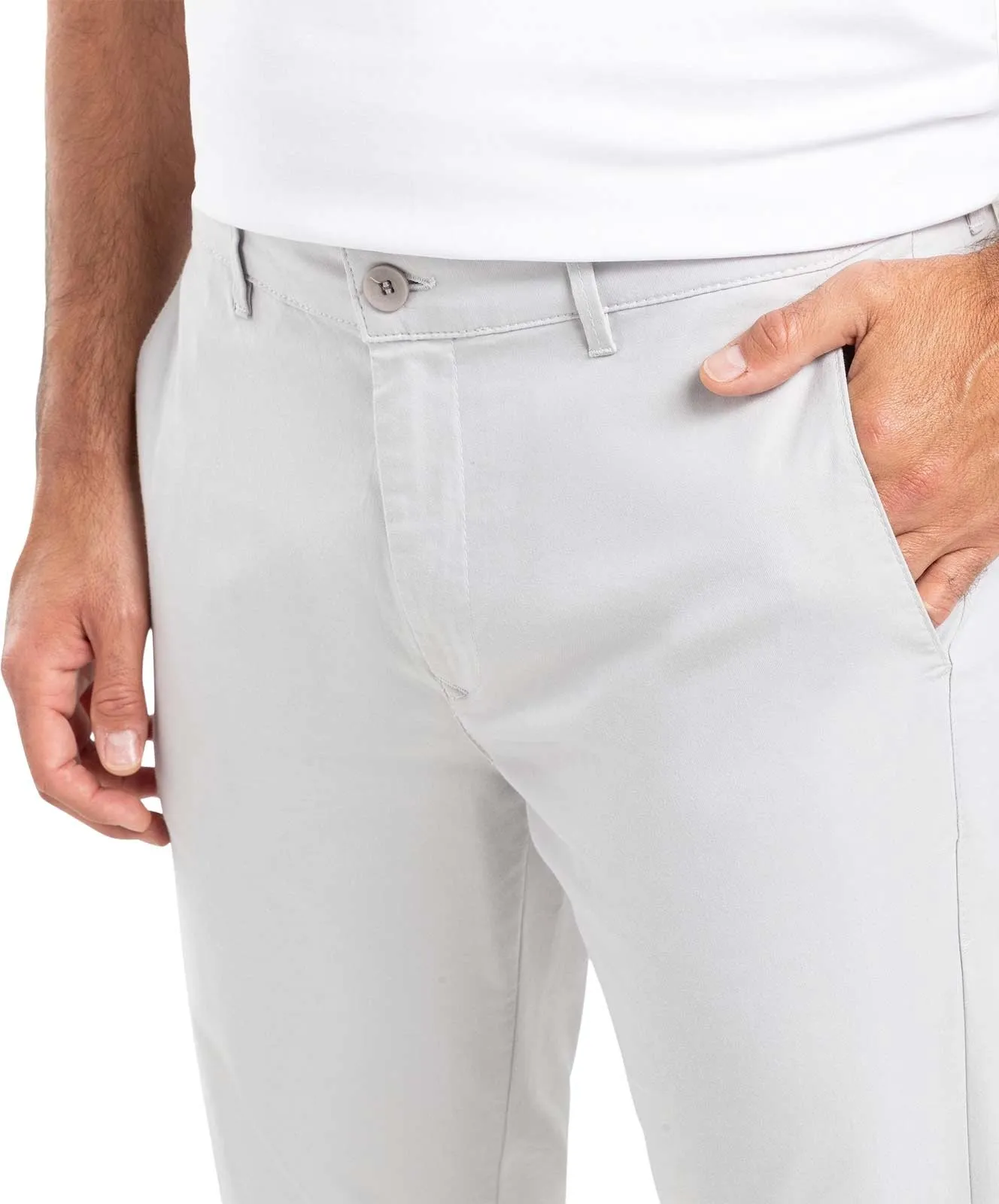Herren Hose Griffin von MAC in Silver Grey