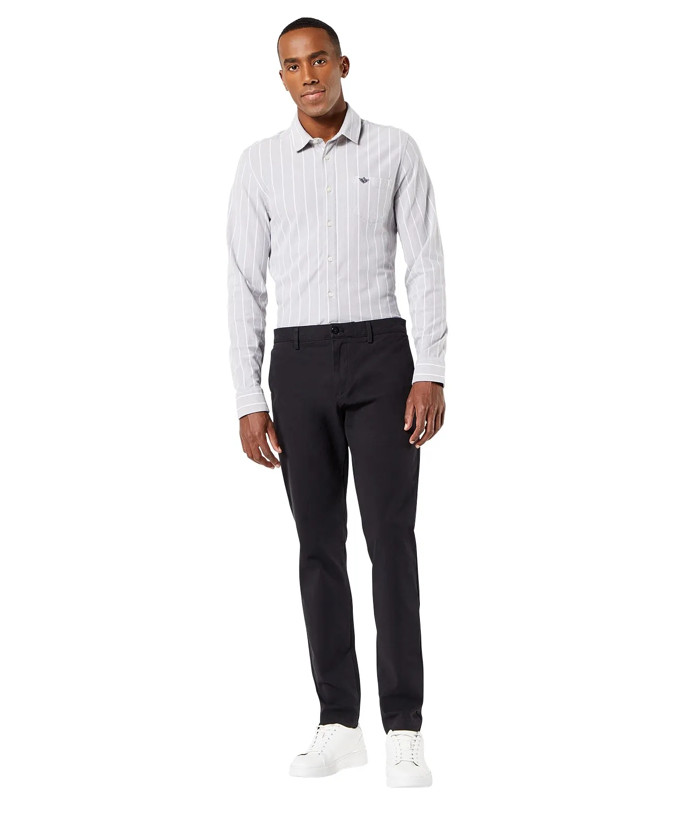 Herren Hose Alpha Chino von Dockers in Black
