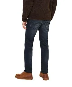 Jack & Jones Glenn Jeans Fox in dunkelblauer Waschung