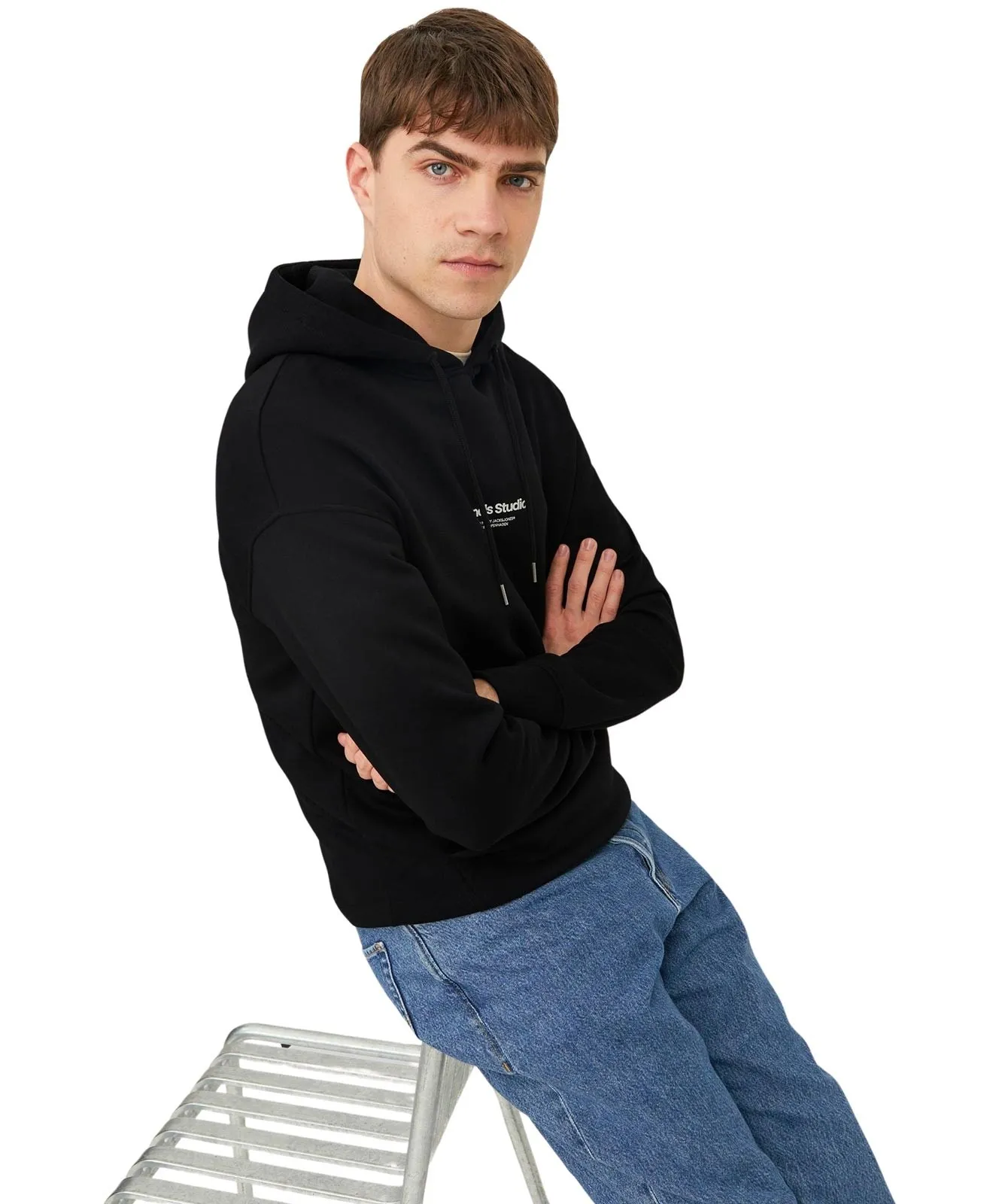 Herren Pullover Jorvesterbro von Jack & Jones in Black
