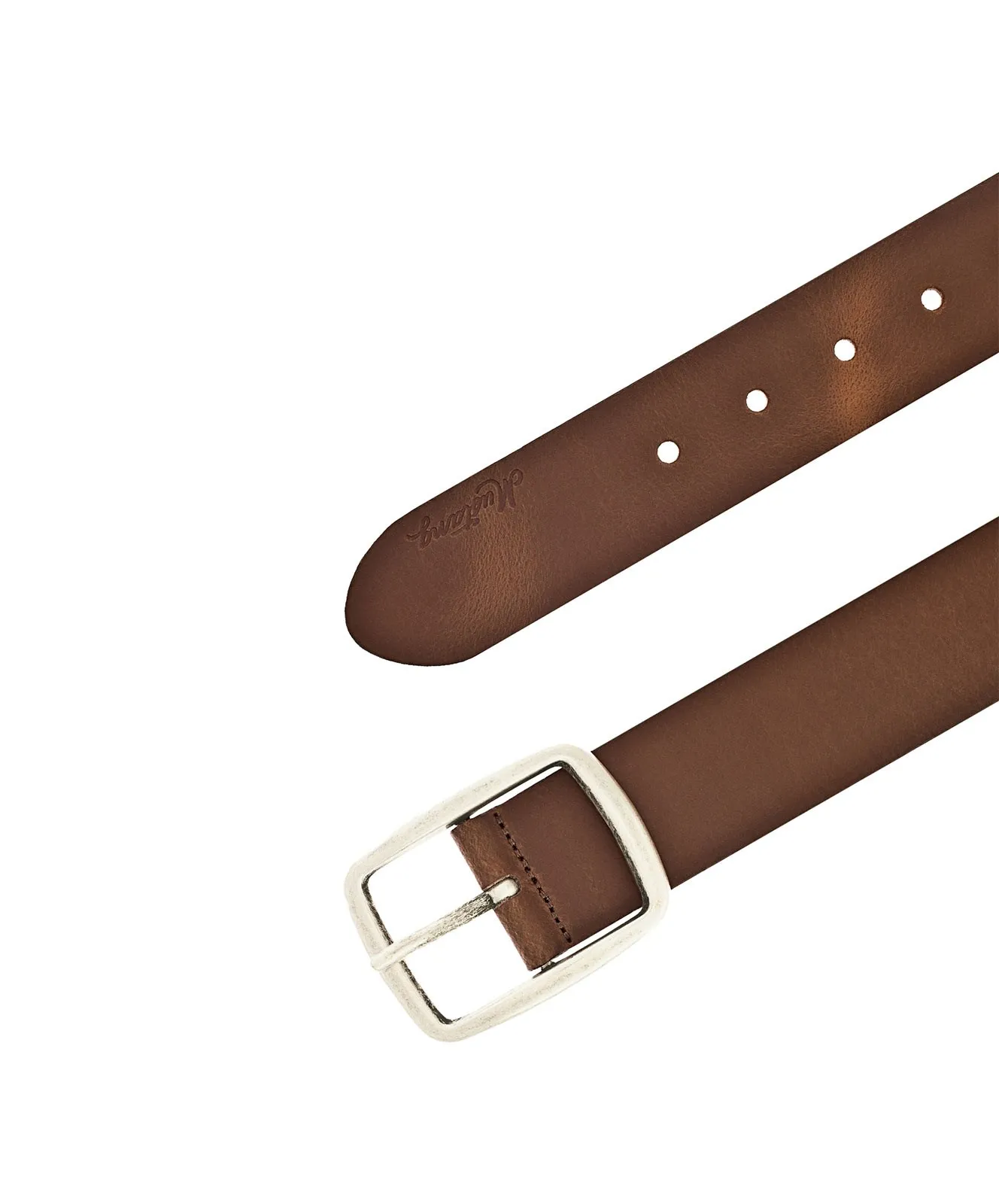 Damen Gürtel 4cm Ledergürtel mit Schließe von Mustang in Baileys