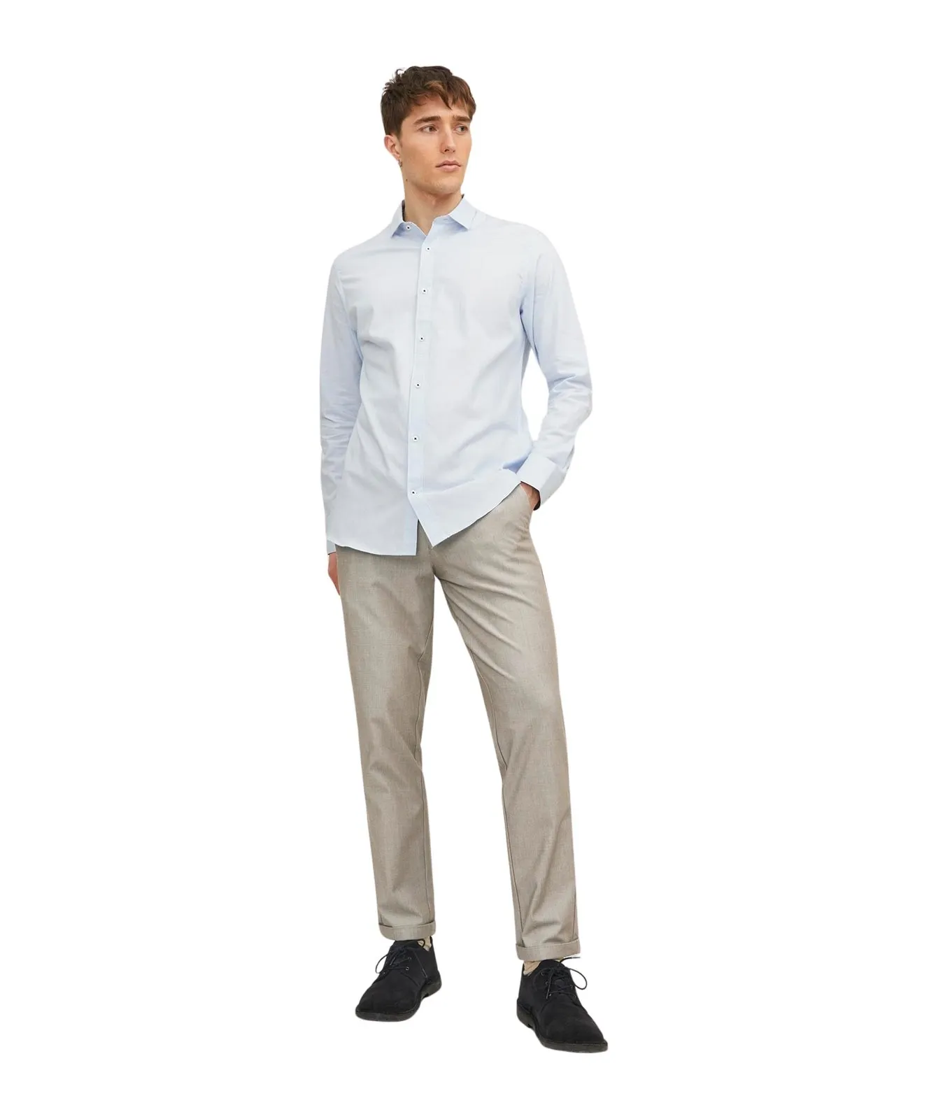 Herren Hose Marco Connor von Jack & Jones in Beige