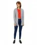 Damen Jacke Doffy von Vero Moda in Light Grey Melange