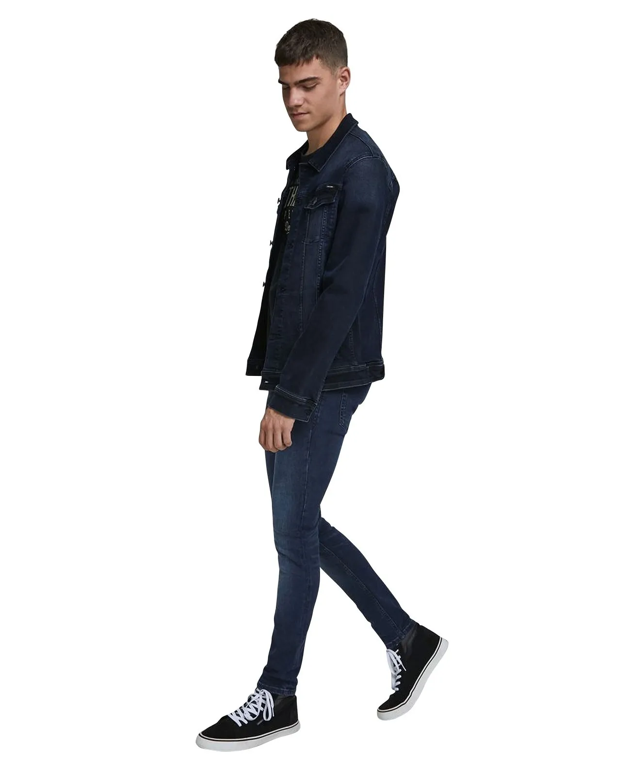 Herren Jeans Liam Original von Jack & Jones in Blue Denim