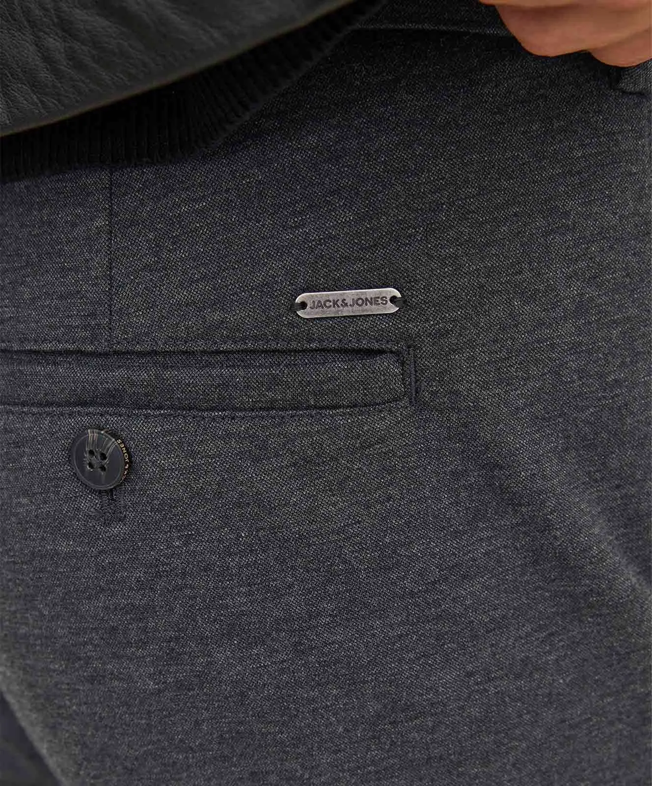 Herren Hose Marco Dave von Jack & Jones in Dark Grey