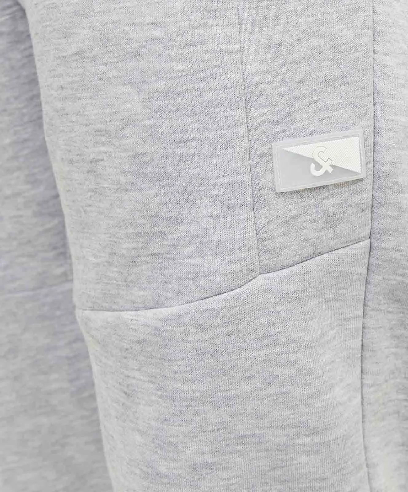 Herren Hose Will von Jack & Jones in Light Grey Melange