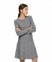 Damen Kleid Nancy von Vero Moda in Medium Grey Melange