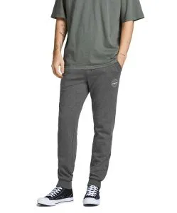 Jack & Jones Jogginghose Gordon aus dunkelgrauer Baumwolle