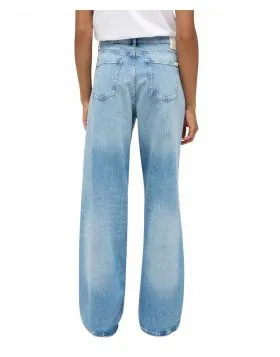Damen Jeans Madison Wide von Mustang in Hellblau