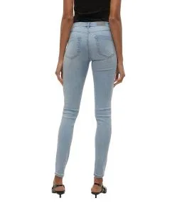 Vero Moda Flash Jeans in Hellblau mit Skinny Fit