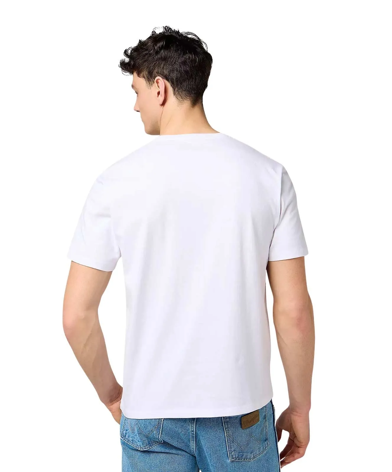 Herren Shirt 3 Pack Tee von Wrangler in White Navy Black