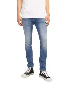 Jack & Jones Glenn Fox Slim Fit Jeans in Mittelblau
