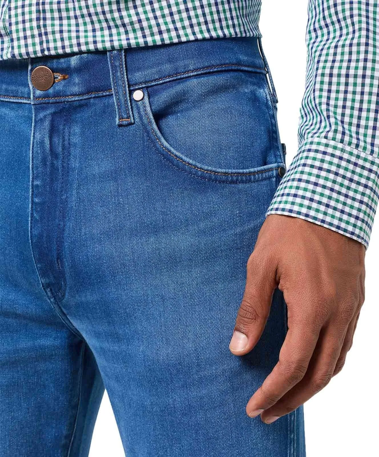 Herren Jeans Larston von Wrangler in Rustic