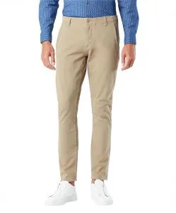 Dockers Chinohose Alpha in beige und flexiblen Hosenbund