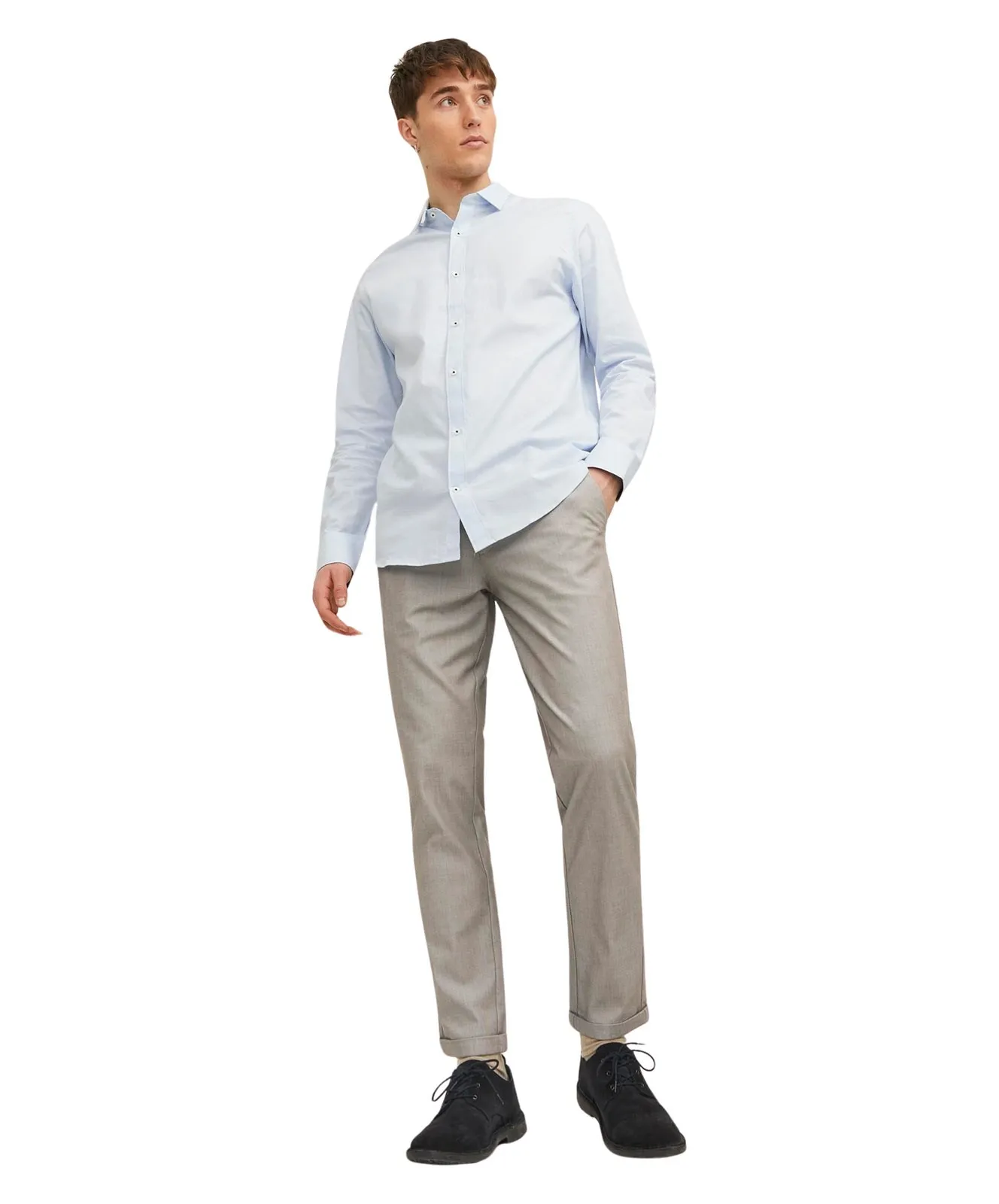 Herren Hose Marco Connor von Jack & Jones in Beige