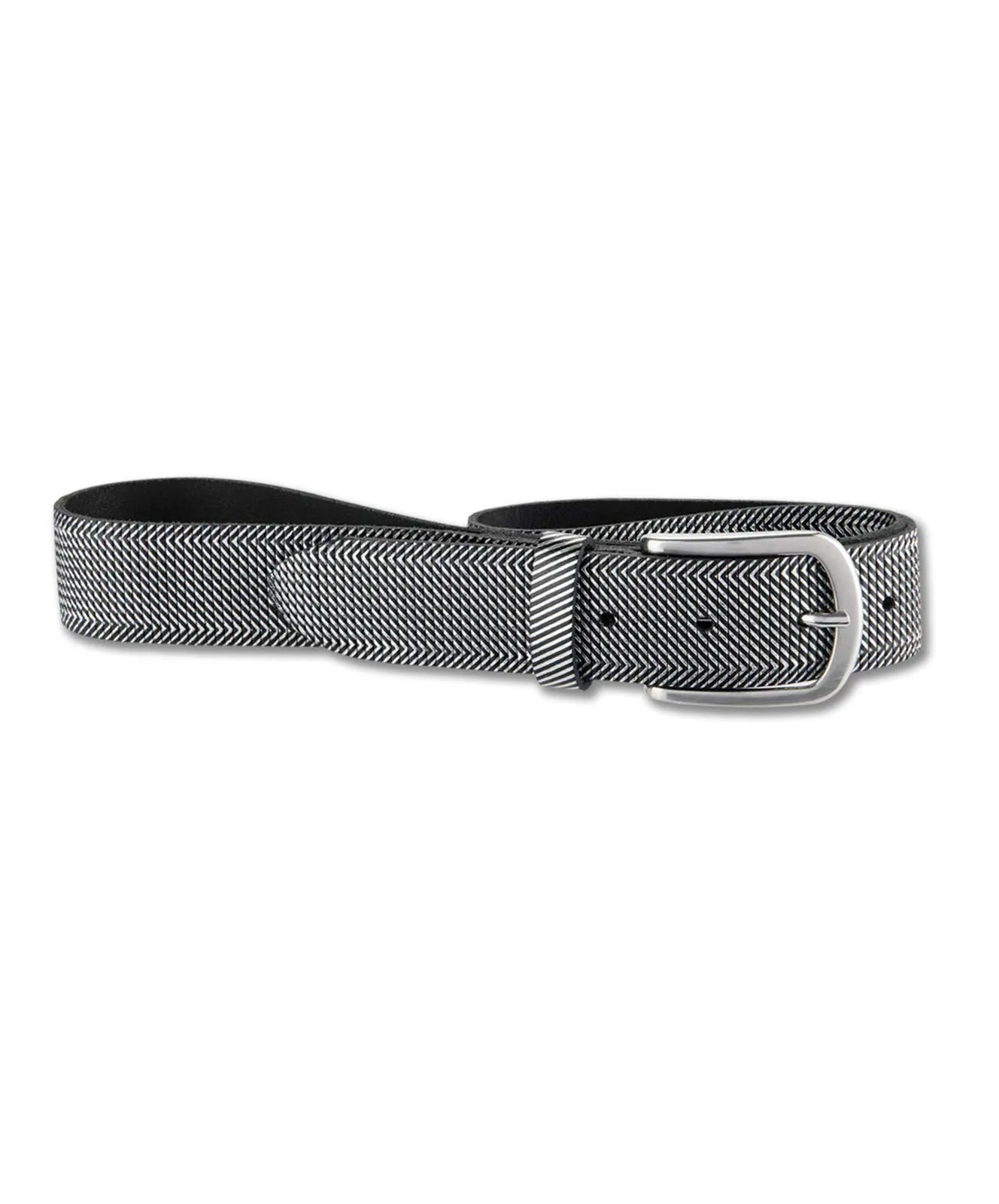 Damen Gürtel 3,5cm Softleder Gürtel von Bernd Götz in Schwarz