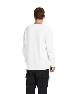 Jack & Jones Pullover aus Sweat-Material in Weiß