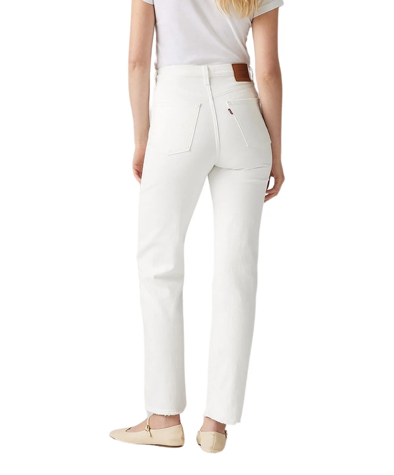Damen Jeans Ribcage Straight Ankle von Levis in Cloud Over