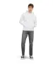 Herren Pullover Star Sweat Hood von Jack & Jones in White