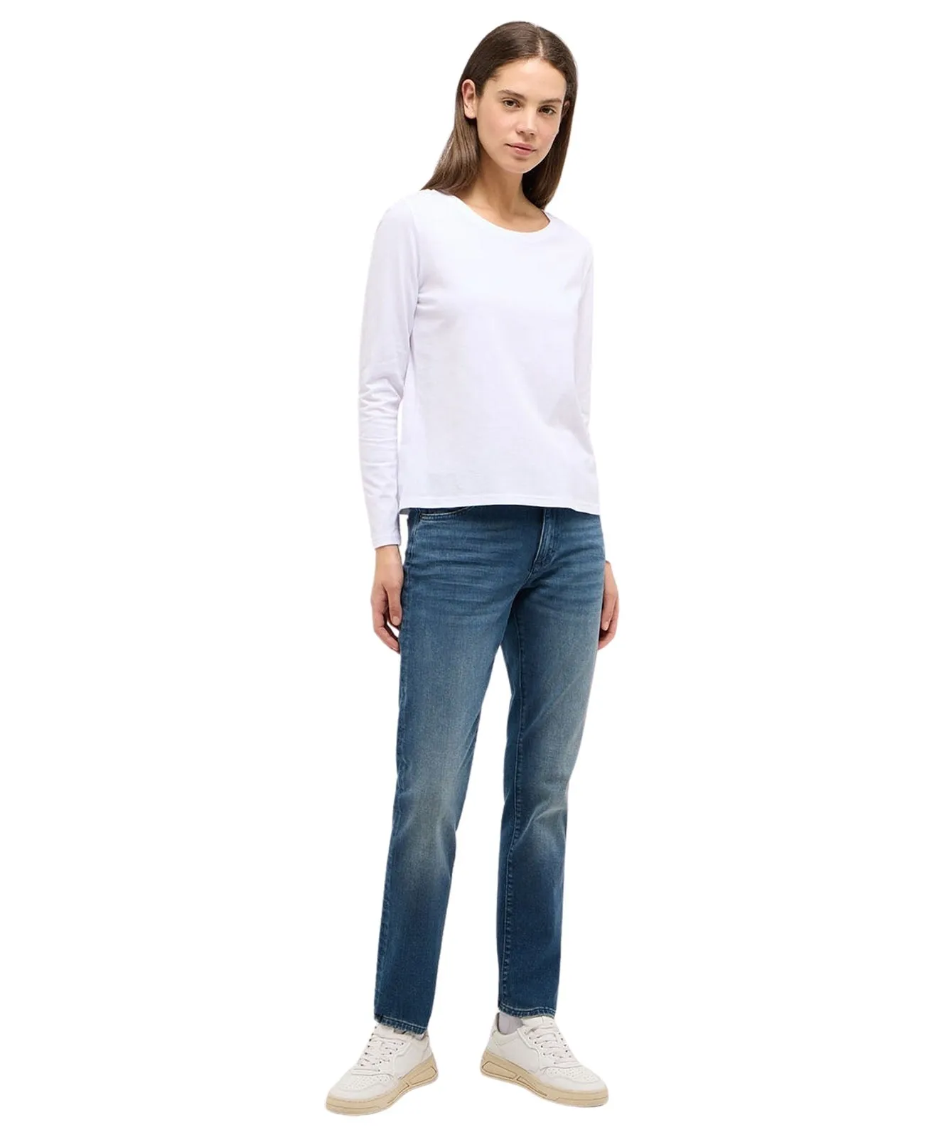 Damen Shirt Elly von Mustang in General White