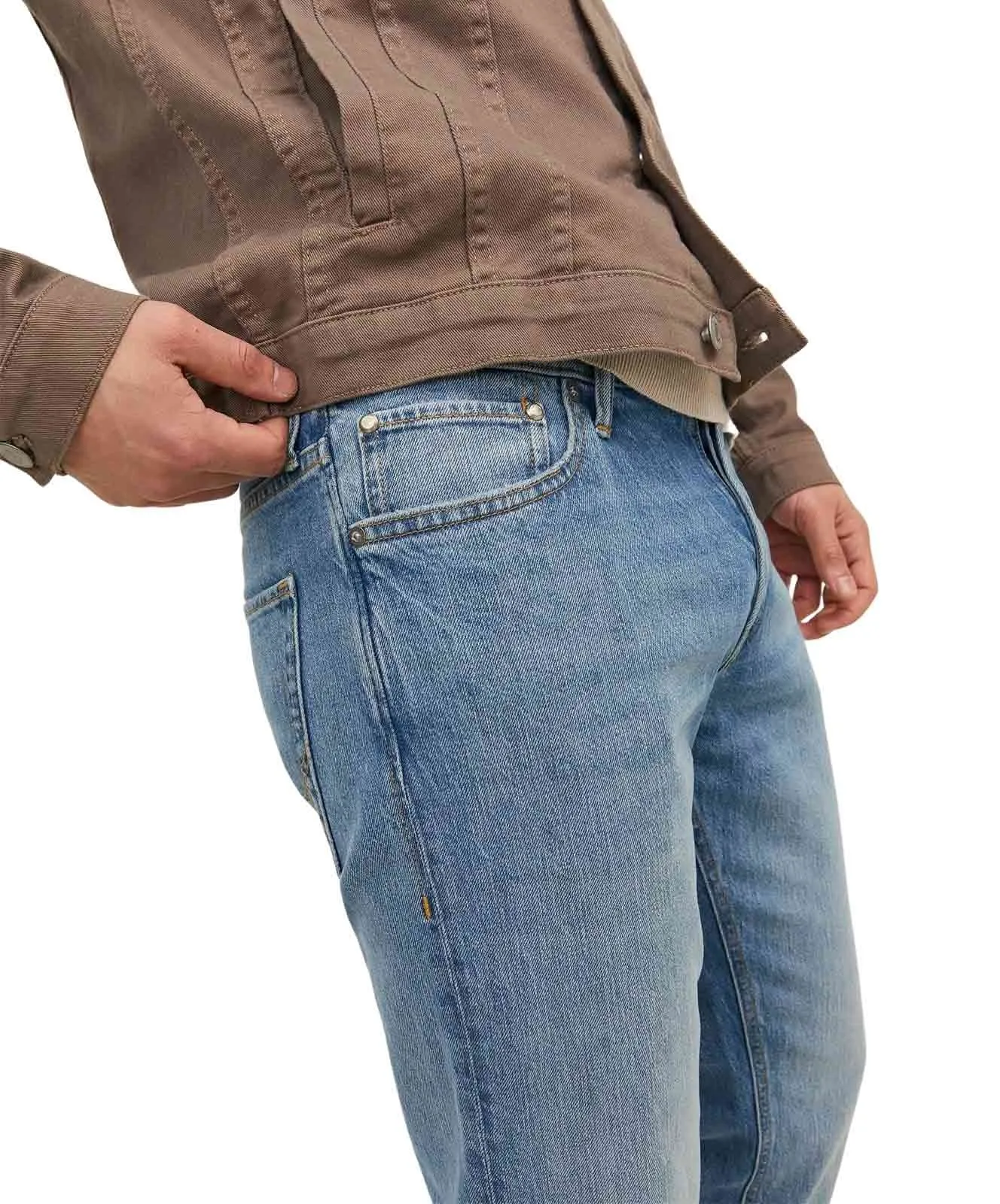 Herren Jeans Mike Original von Jack & Jones in Blue Denim