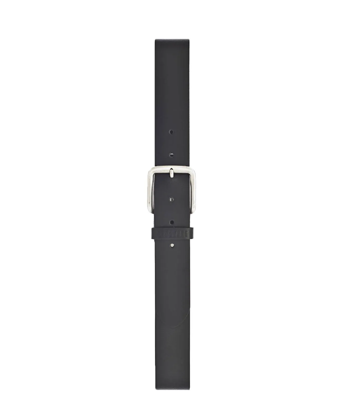 Herren Gürtel Echtleder-Herrengürtel in 40 mm von Mustang in Black