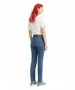 Damen Jeans 724 High Rise von Levis in Blue Wave Mid