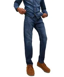 Jack & Jones Mike Jeans Loose Fit in Dunkelblau
