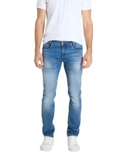 MAC Arne Pipe Jeans in History Blue mit Stretchkomfort