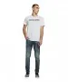 Herren Shirt Corp Logo Tee von Jack & Jones in White
