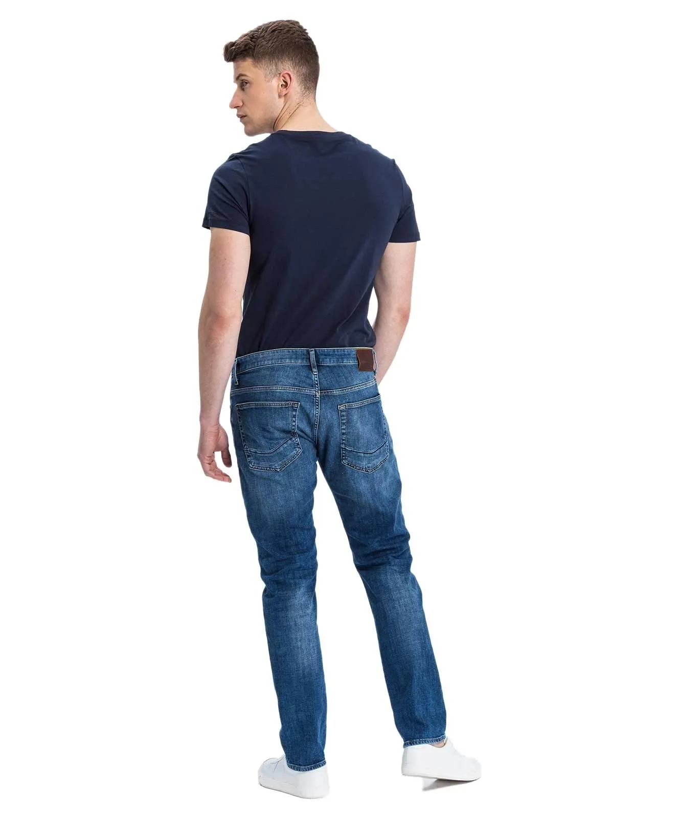 Herren Jeans 939 Tapered von Cross in Dark Mid Blue