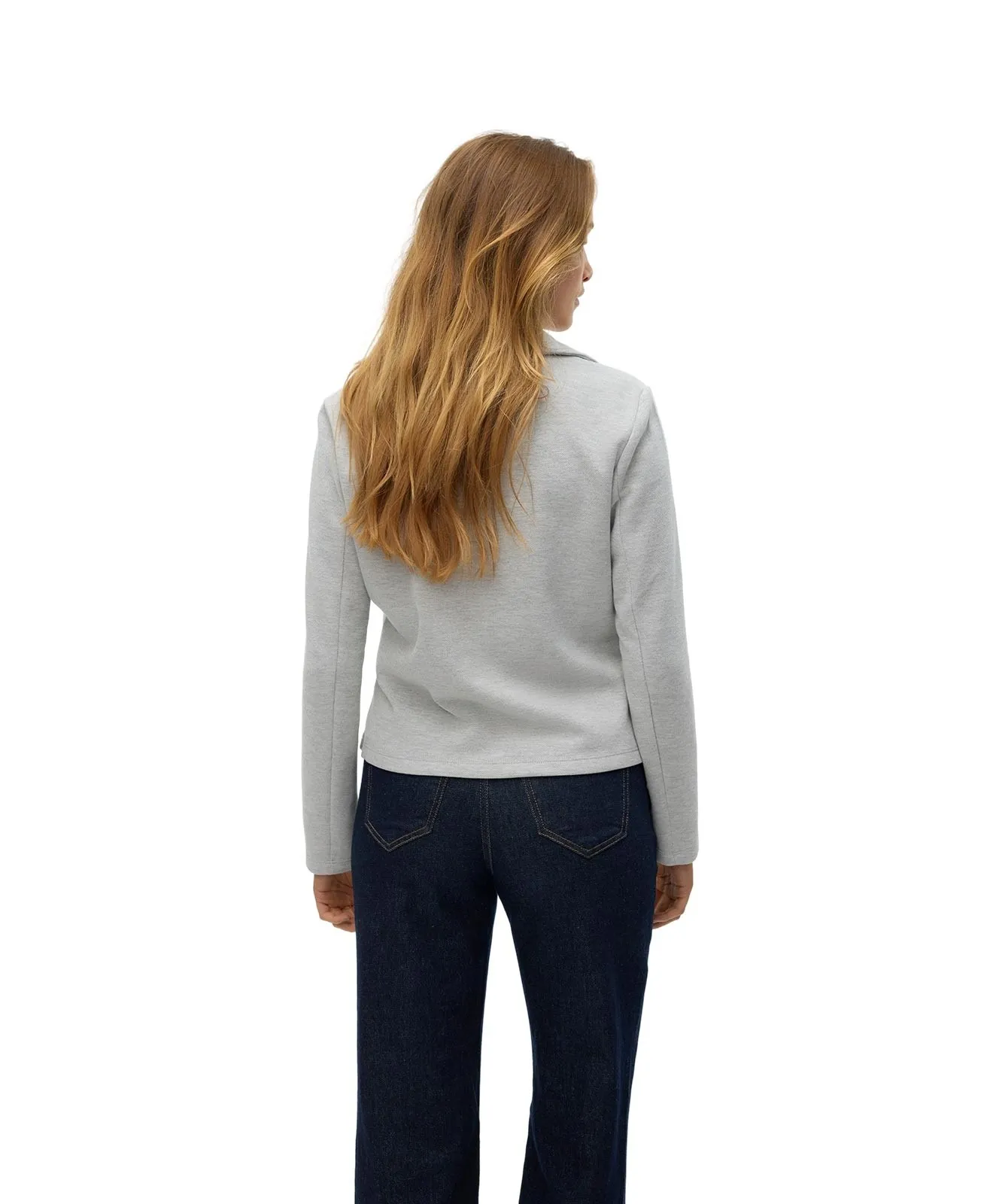 Damen Jacke Emma von Vero Moda in Light Grey Melange