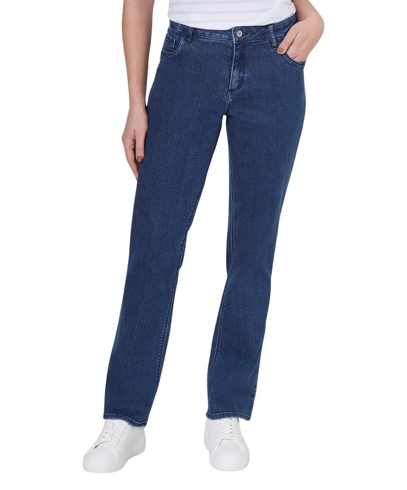 Damen Jeans Lara von Paddocks in Dark Stone