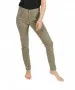 Damen Jeans Skinny Button von Angels in Dark Khaki Used
