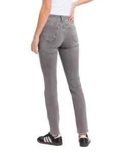 Cross Jeans Anya in Hellgrau mit hoher Taille