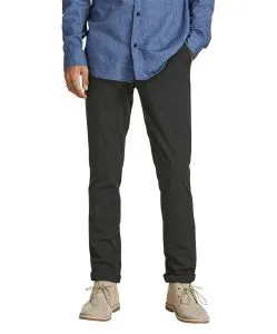 Jack & Jones Slim-fit Chino Marco Connor in Dunkelgrau