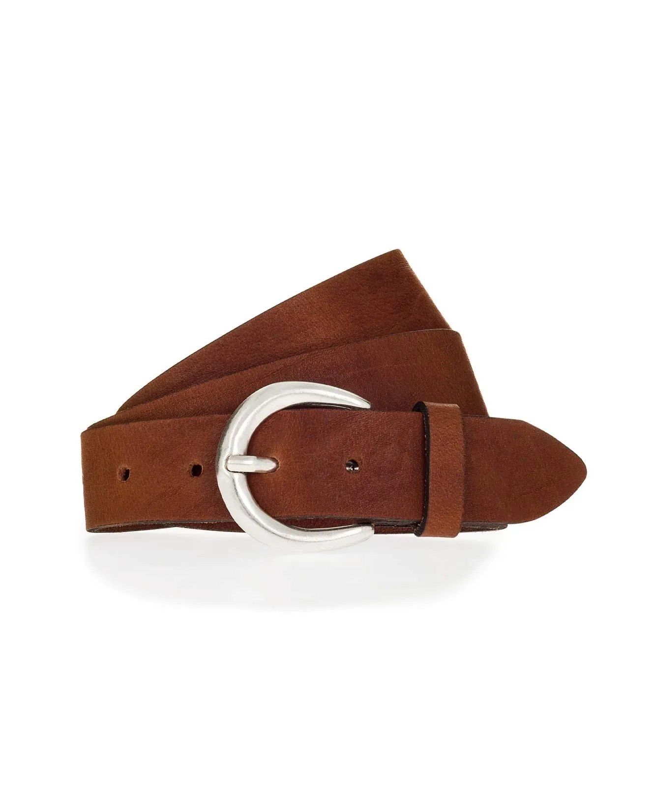 Damen Gürtel 35 mm Gürtel MW3092L22 von Mustang in Cognac