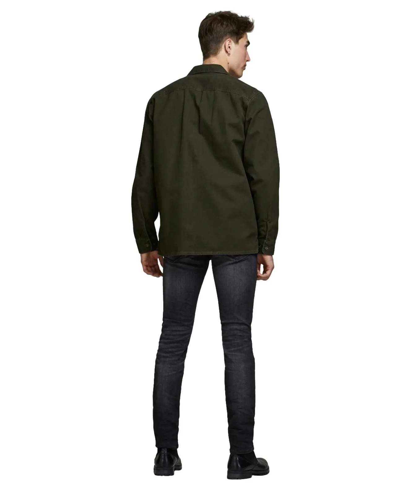 Herren Jeans Glenn Icon von Jack & Jones in Black Denim