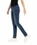 Damen Jeans Dream Skinny Authentic von MAC in Authentic Blue Open Hem