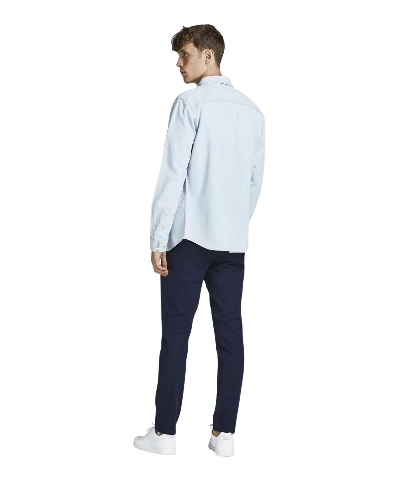 Herren Hose Marco Dave von Jack & Jones in Navy Blazer