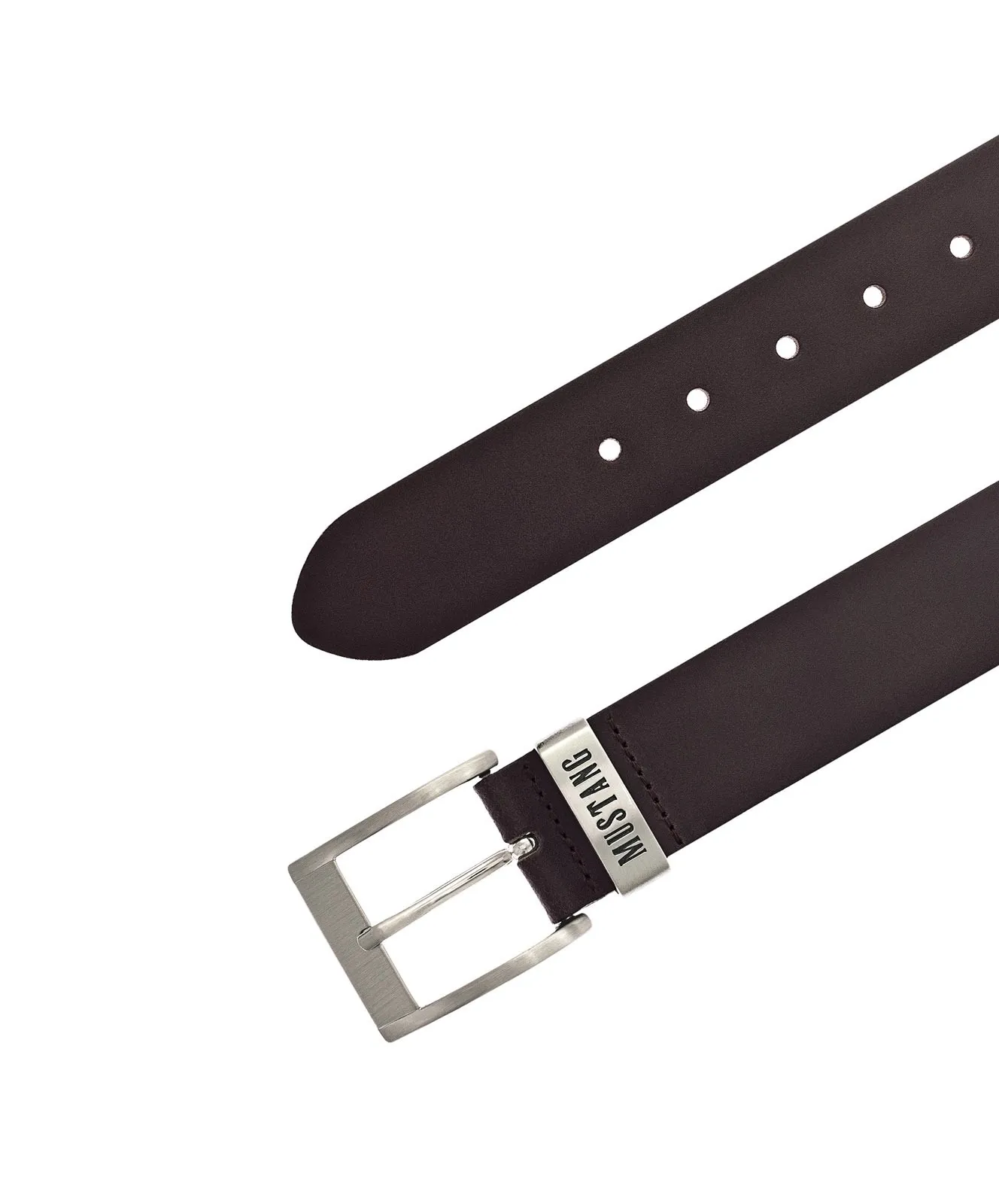 Herren Gürtel 40 mm Gürtel MG2164L15 von Mustang in Dark Brown