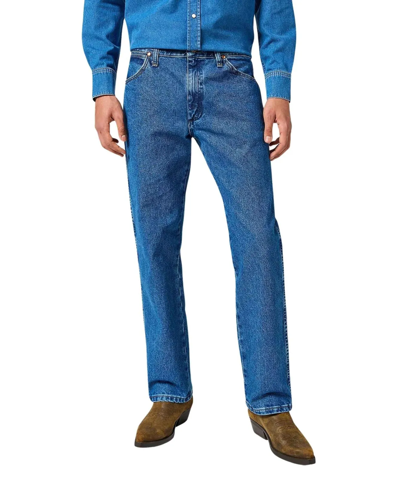 Herren Jeans 13MWZ von Wrangler in Stonewashed